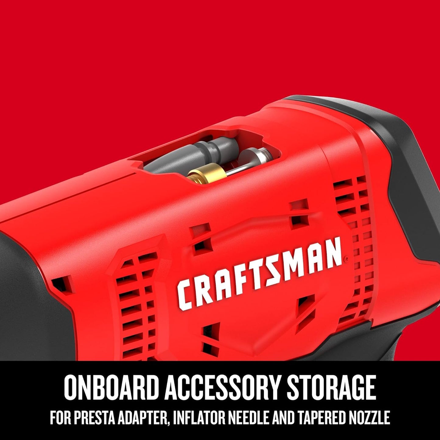 CRAFTSMAN V20 Cordless Inflator for Tires and Balls,PSI of 150(CMCE521B