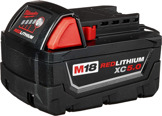 Milwaukee 48-11-1850 M18 Redlithium 5.0Ah Bat Pack